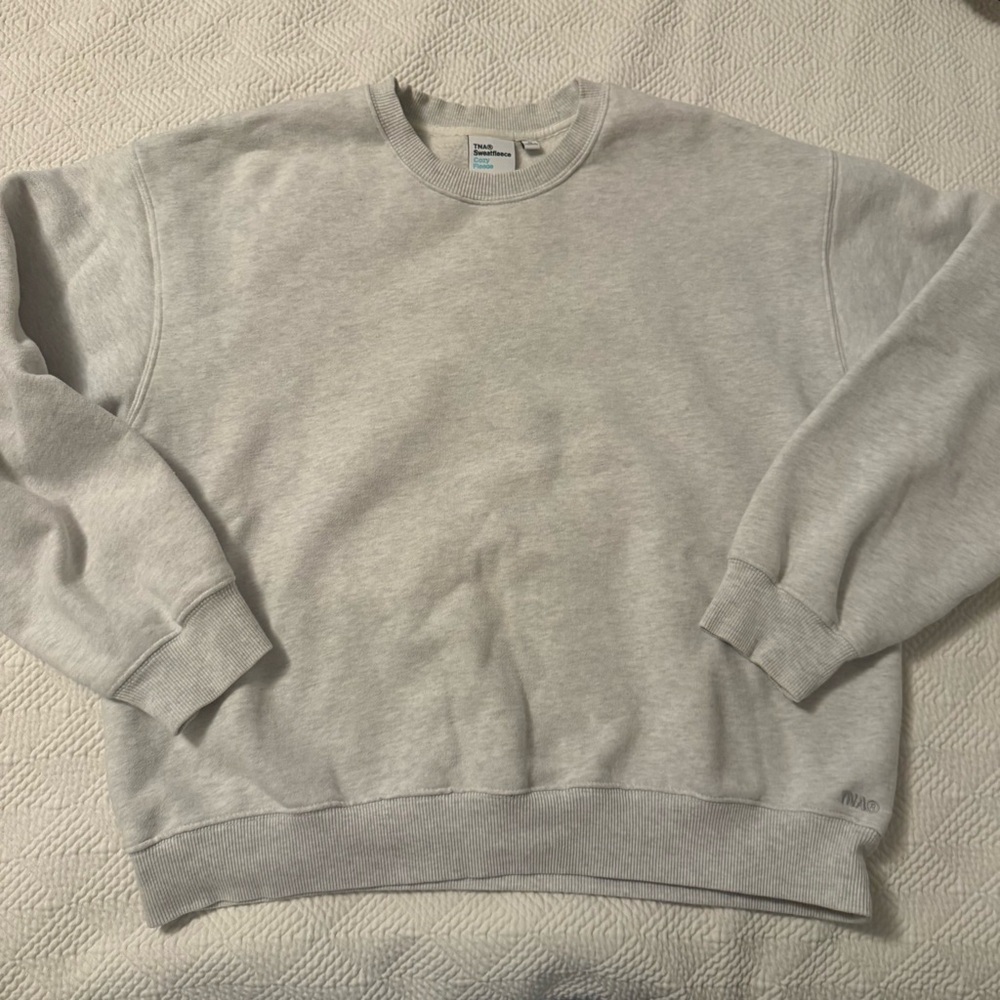Aritzia Grey Crewneck
